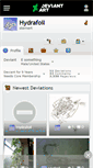 Mobile Screenshot of hydrafoil.deviantart.com