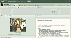 Desktop Screenshot of 4eversabi.deviantart.com