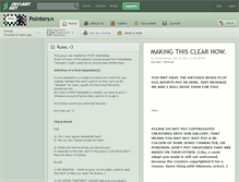 Tablet Screenshot of pointers.deviantart.com