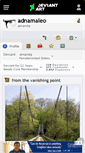 Mobile Screenshot of adnamaleo.deviantart.com
