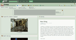Desktop Screenshot of baragog.deviantart.com