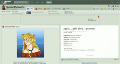 Desktop Screenshot of numberthestars12.deviantart.com