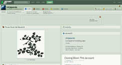 Desktop Screenshot of ninjapanda.deviantart.com