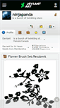 Mobile Screenshot of ninjapanda.deviantart.com