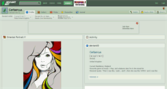 Desktop Screenshot of cerbercus.deviantart.com