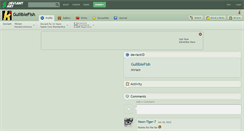 Desktop Screenshot of gulliblefish.deviantart.com