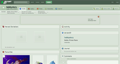 Desktop Screenshot of bobbystory.deviantart.com
