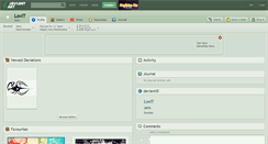 Desktop Screenshot of lovit.deviantart.com