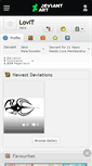 Mobile Screenshot of lovit.deviantart.com