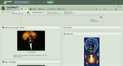 Desktop Screenshot of cocokitty77.deviantart.com