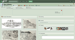 Desktop Screenshot of ben-williams.deviantart.com