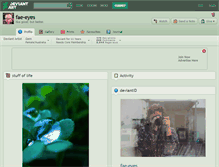 Tablet Screenshot of fae-eyes.deviantart.com