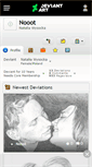 Mobile Screenshot of nooot.deviantart.com