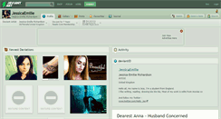 Desktop Screenshot of jessicaemilie.deviantart.com