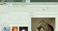 Desktop Screenshot of dodrio.deviantart.com