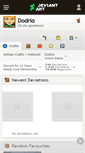 Mobile Screenshot of dodrio.deviantart.com