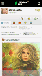 Mobile Screenshot of alexa-asta.deviantart.com