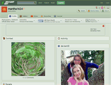 Tablet Screenshot of mantha1624.deviantart.com