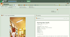 Desktop Screenshot of deluzzion.deviantart.com