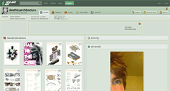 Desktop Screenshot of deathbyarchitecture.deviantart.com