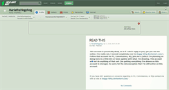 Desktop Screenshot of mariathehegehog.deviantart.com