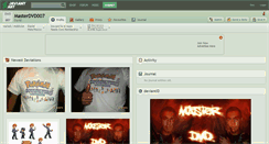 Desktop Screenshot of masterdvd007.deviantart.com