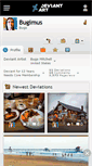 Mobile Screenshot of bugimus.deviantart.com