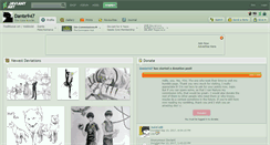Desktop Screenshot of dante947.deviantart.com