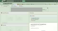 Desktop Screenshot of nextgenpublications.deviantart.com