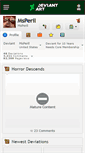 Mobile Screenshot of msperil.deviantart.com