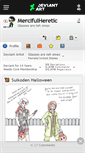Mobile Screenshot of mercifulheretic.deviantart.com