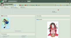 Desktop Screenshot of ll-tohru-honda-ll.deviantart.com