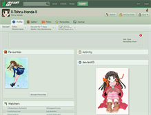 Tablet Screenshot of ll-tohru-honda-ll.deviantart.com