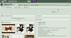 Desktop Screenshot of mighty-crouton.deviantart.com