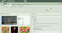 Desktop Screenshot of dartboi.deviantart.com