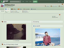 Tablet Screenshot of bireflatunolum.deviantart.com