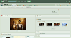 Desktop Screenshot of beginte.deviantart.com