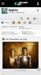 Mobile Screenshot of beginte.deviantart.com