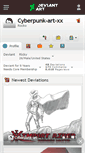 Mobile Screenshot of cyberpunk-art-xx.deviantart.com