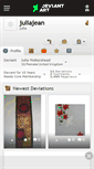 Mobile Screenshot of juliajean.deviantart.com