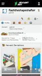 Mobile Screenshot of flashtheshapeshafter.deviantart.com
