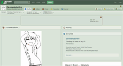 Desktop Screenshot of ele-mentals-fire.deviantart.com