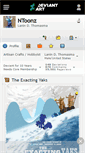 Mobile Screenshot of ntoonz.deviantart.com