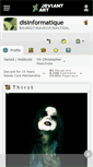 Mobile Screenshot of disinformatique.deviantart.com
