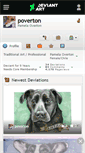 Mobile Screenshot of poverton.deviantart.com