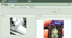 Desktop Screenshot of ginryu.deviantart.com