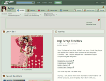 Tablet Screenshot of fetizh.deviantart.com