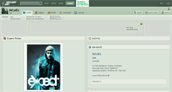 Desktop Screenshot of mrleex.deviantart.com