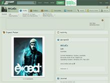 Tablet Screenshot of mrleex.deviantart.com