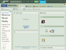 Tablet Screenshot of anima-solus.deviantart.com